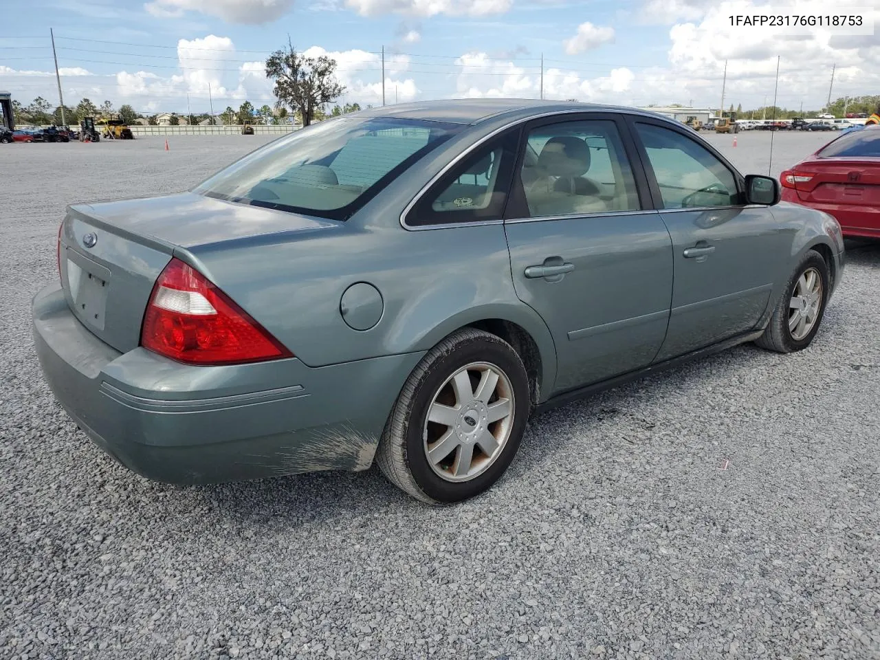 2006 Ford Five Hundred Se VIN: 1FAFP23176G118753 Lot: 77145254