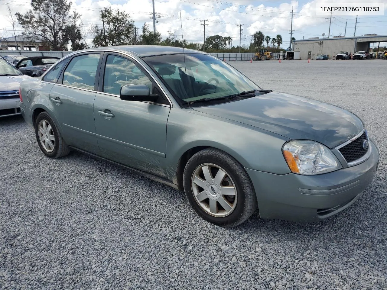 2006 Ford Five Hundred Se VIN: 1FAFP23176G118753 Lot: 77145254