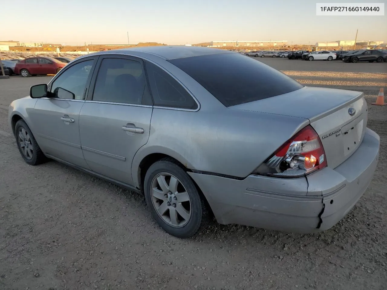 1FAFP27166G149440 2006 Ford Five Hundred Sel