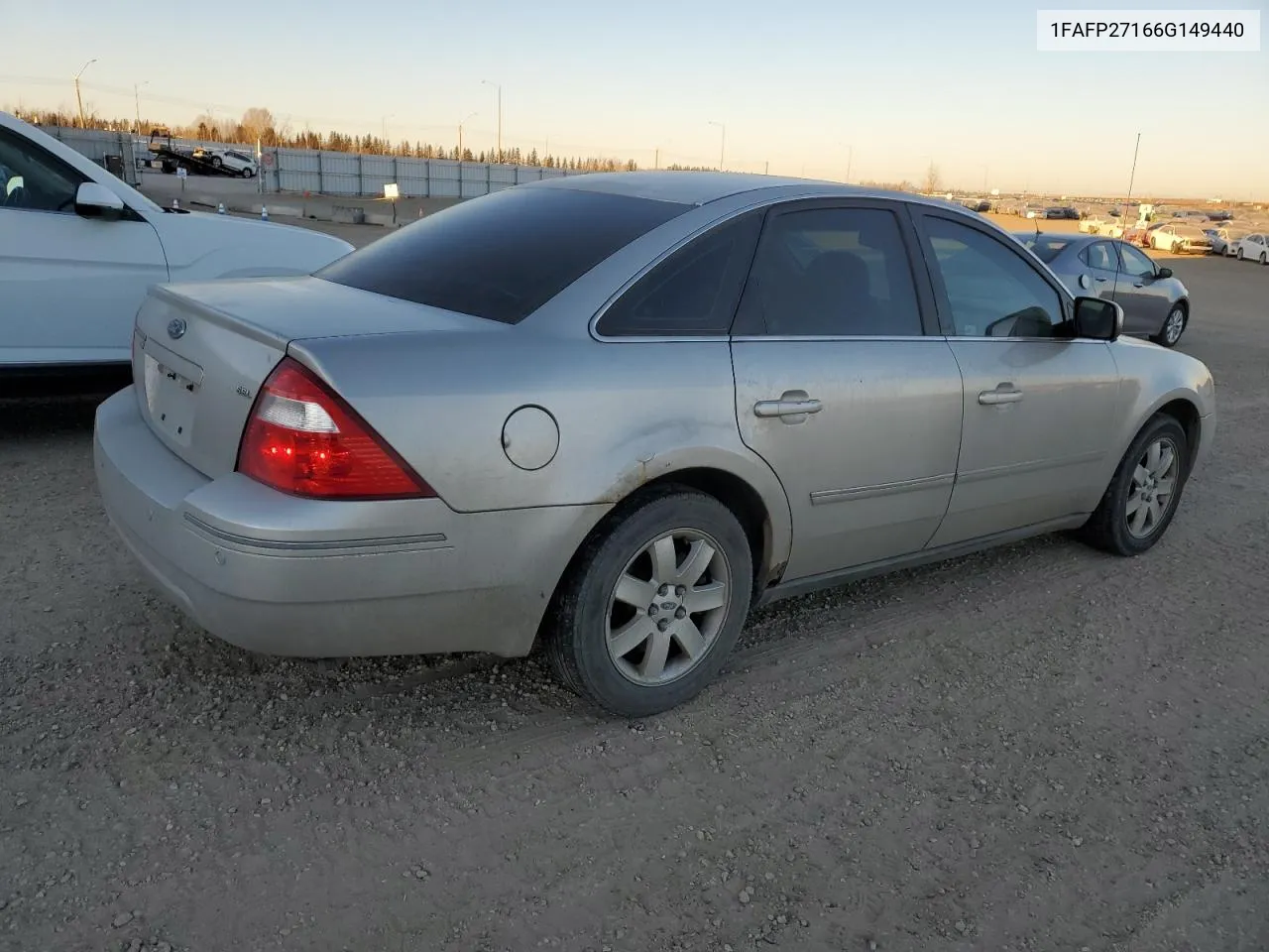 1FAFP27166G149440 2006 Ford Five Hundred Sel