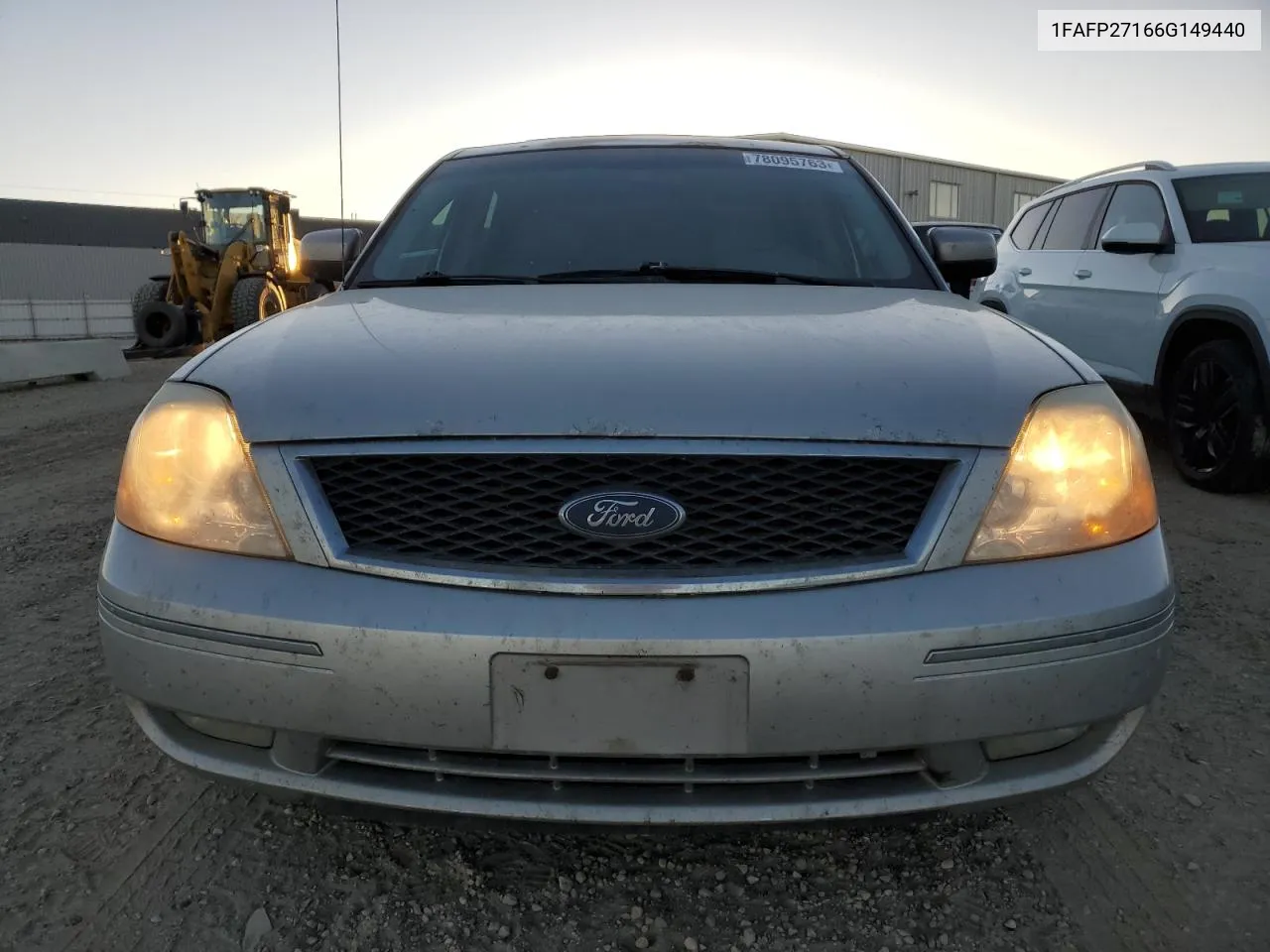 2006 Ford Five Hundred Sel VIN: 1FAFP27166G149440 Lot: 78095763