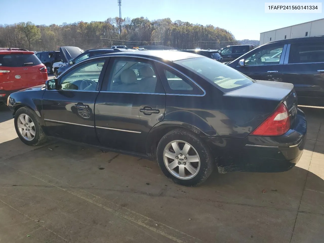 2006 Ford Five Hundred Sel VIN: 1FAFP24156G141334 Lot: 80210374