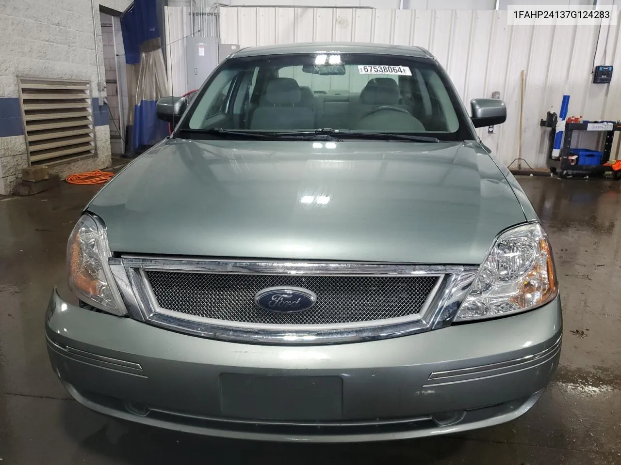 2007 Ford Five Hundred Sel VIN: 1FAHP24137G124283 Lot: 67538064