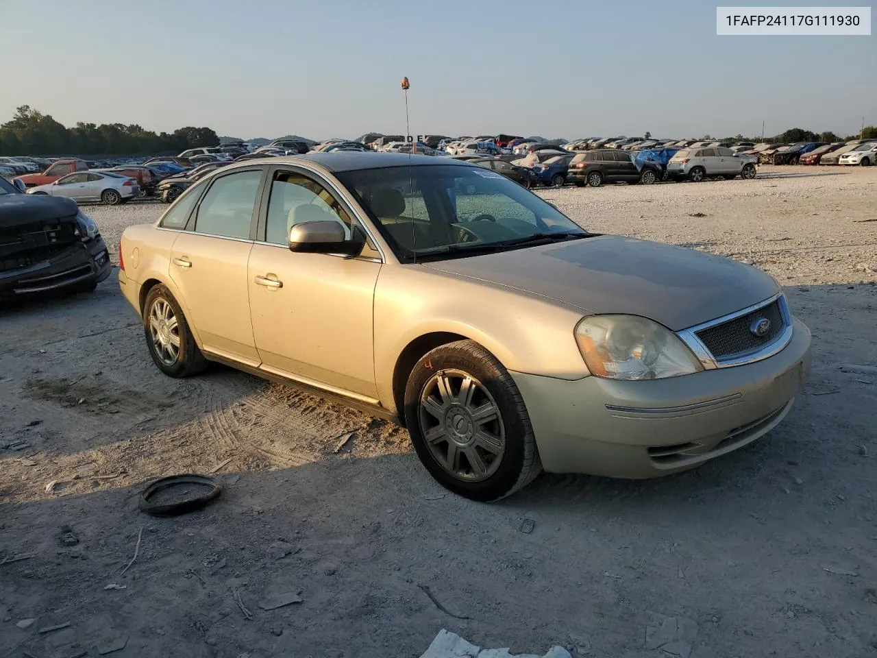 1FAFP24117G111930 2007 Ford Five Hundred Sel