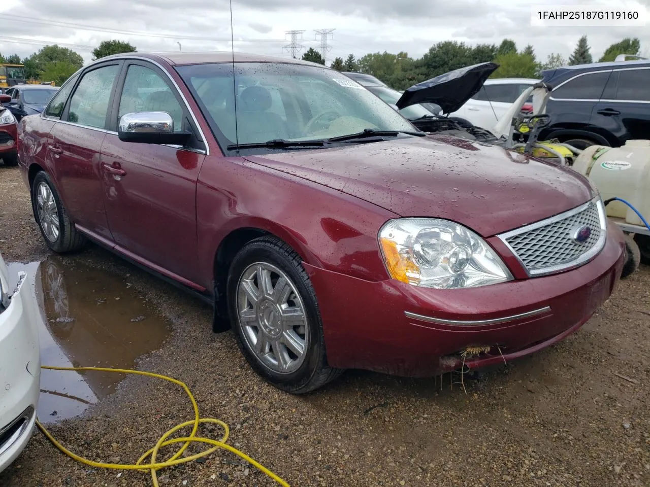 1FAHP25187G119160 2007 Ford Five Hundred Limited