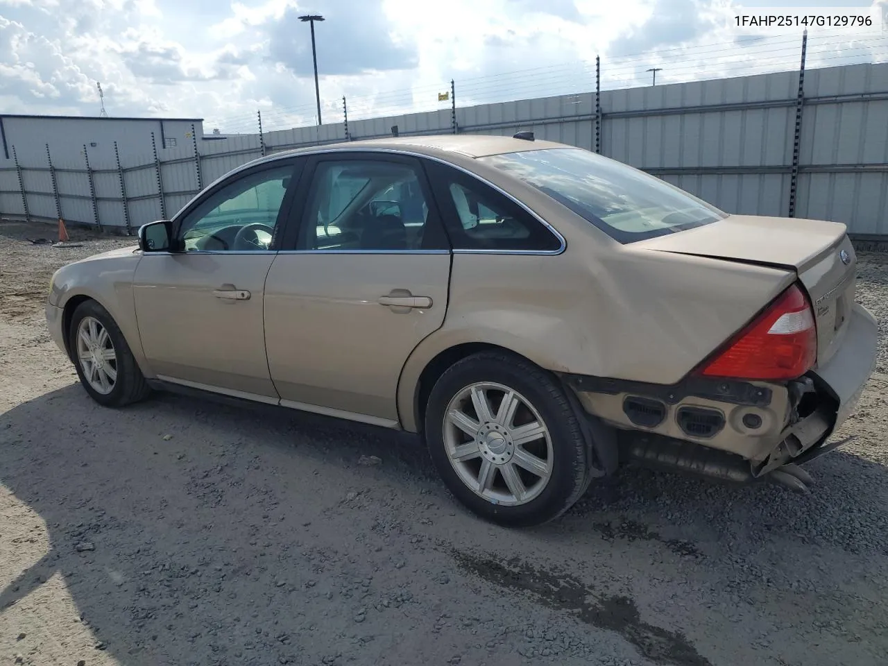 1FAHP25147G129796 2007 Ford Five Hundred Limited