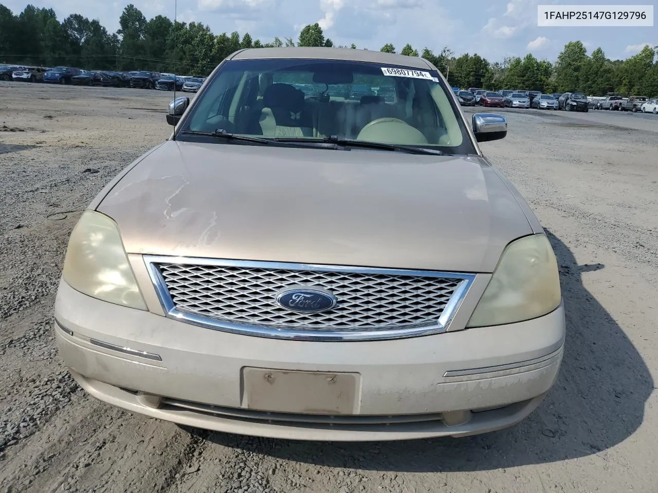 1FAHP25147G129796 2007 Ford Five Hundred Limited