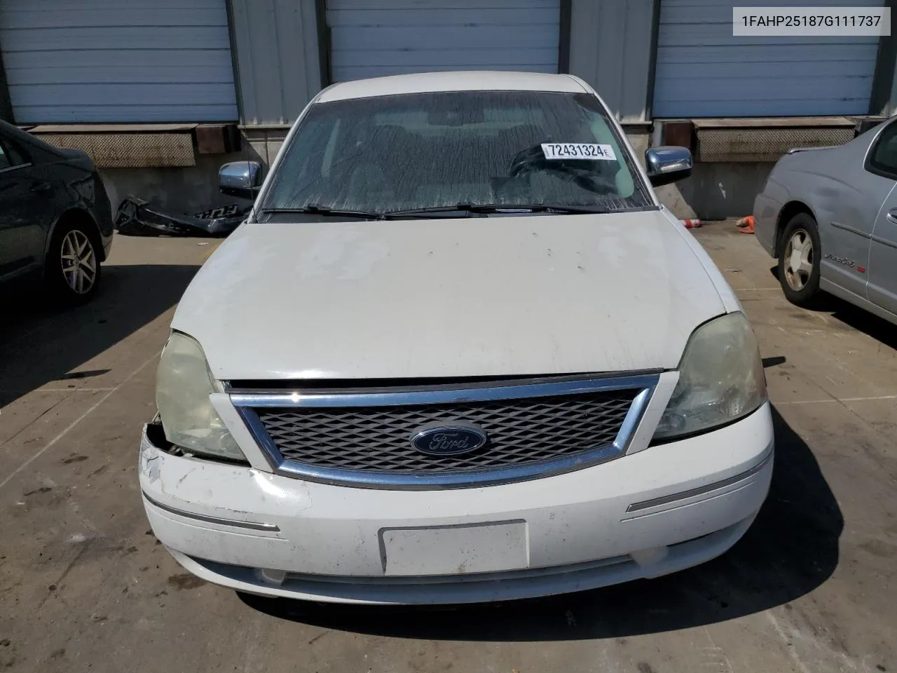 2007 Ford Five Hundred Limited VIN: 1FAHP25187G111737 Lot: 72431324