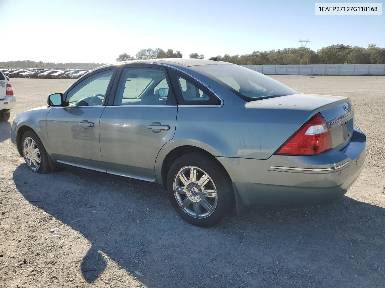 1FAFP27127G118168 2007 Ford Five Hundred Sel