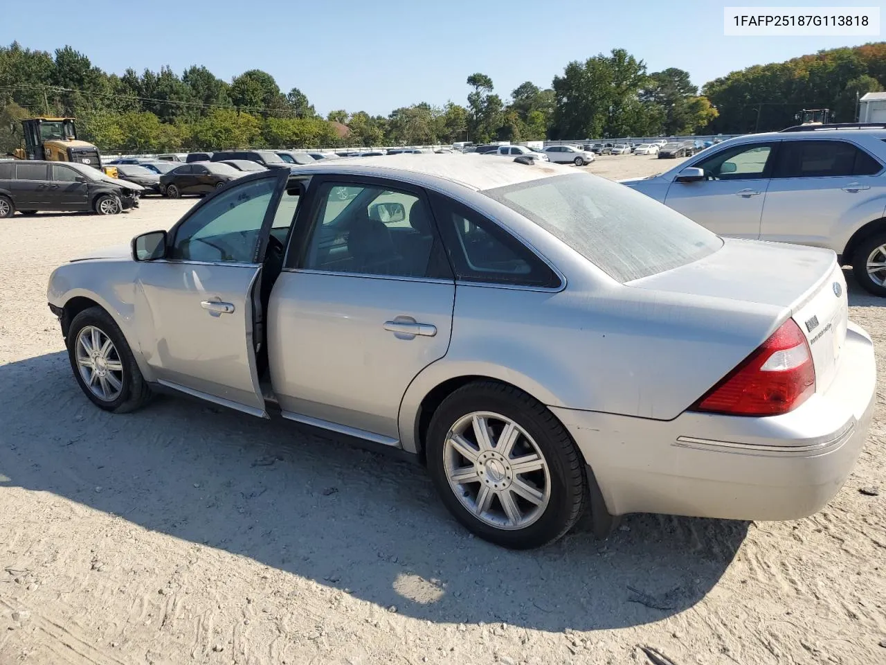 2007 Ford Five Hundred Limited VIN: 1FAFP25187G113818 Lot: 74110814