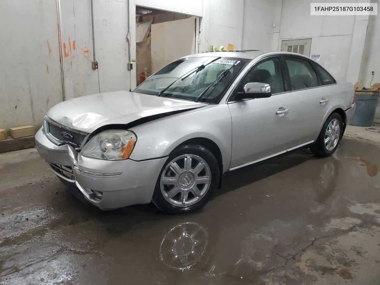 2007 Ford Five Hundred Limited VIN: 1FAHP25187G103458 Lot: 74236374