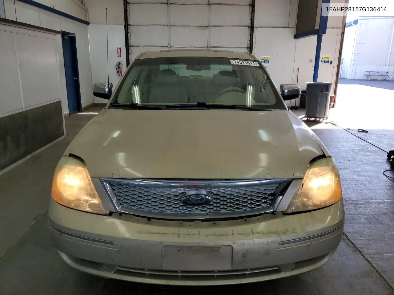 2007 Ford Five Hundred Limited VIN: 1FAHP28157G136414 Lot: 74511614