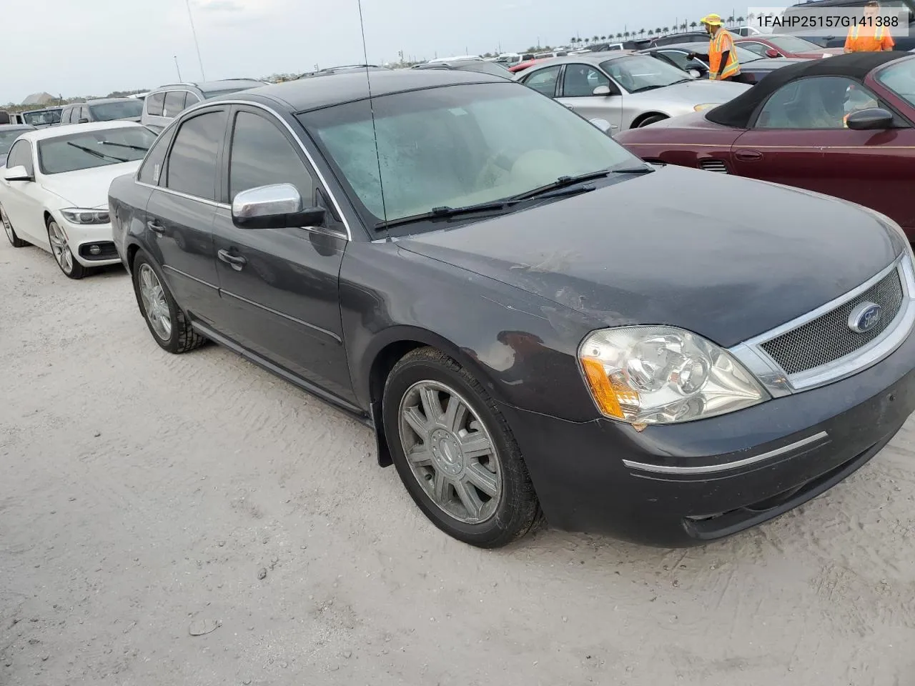 2007 Ford Five Hundred Limited VIN: 1FAHP25157G141388 Lot: 75249164