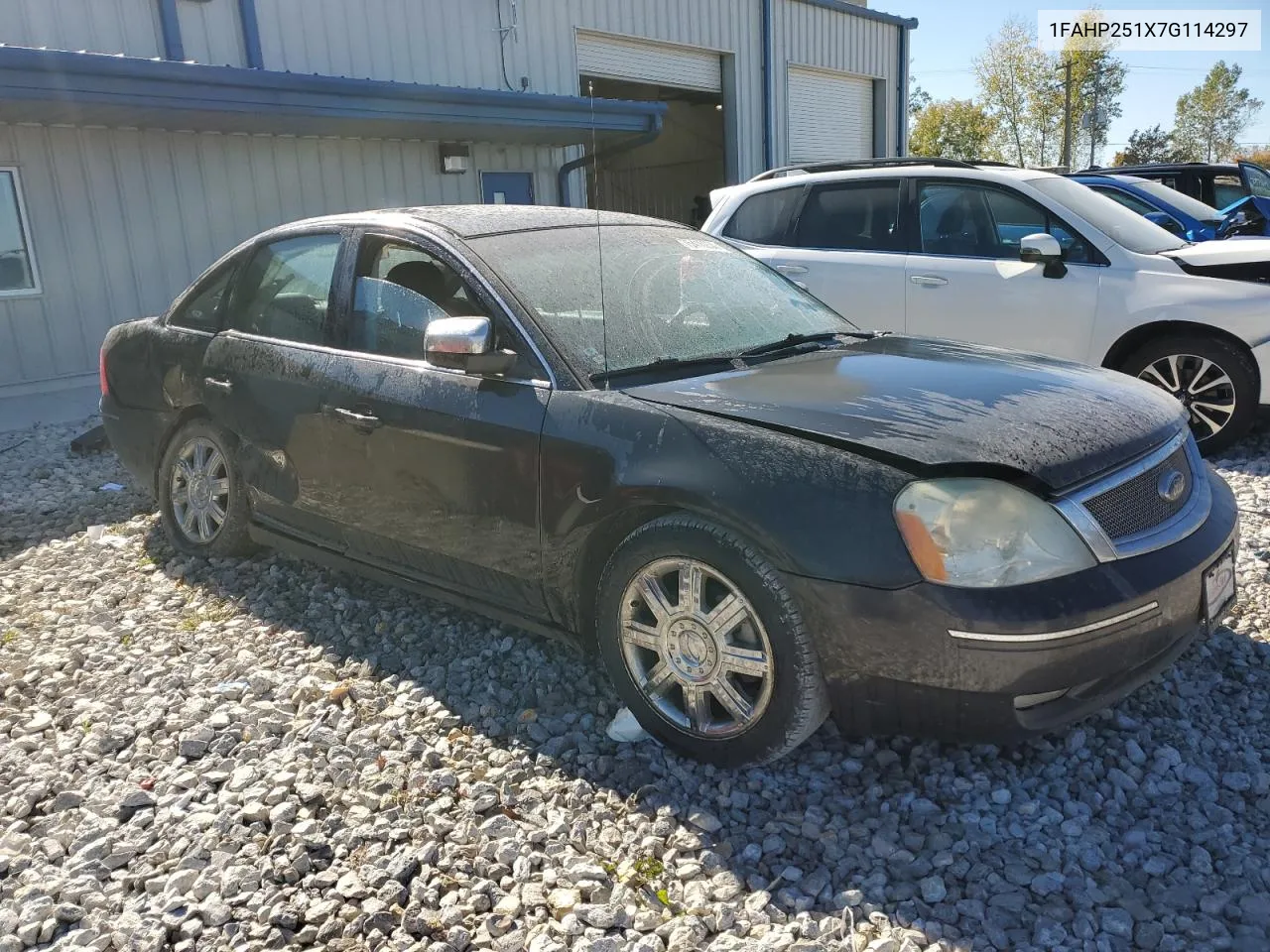 2007 Ford Five Hundred Limited VIN: 1FAHP251X7G114297 Lot: 75416234