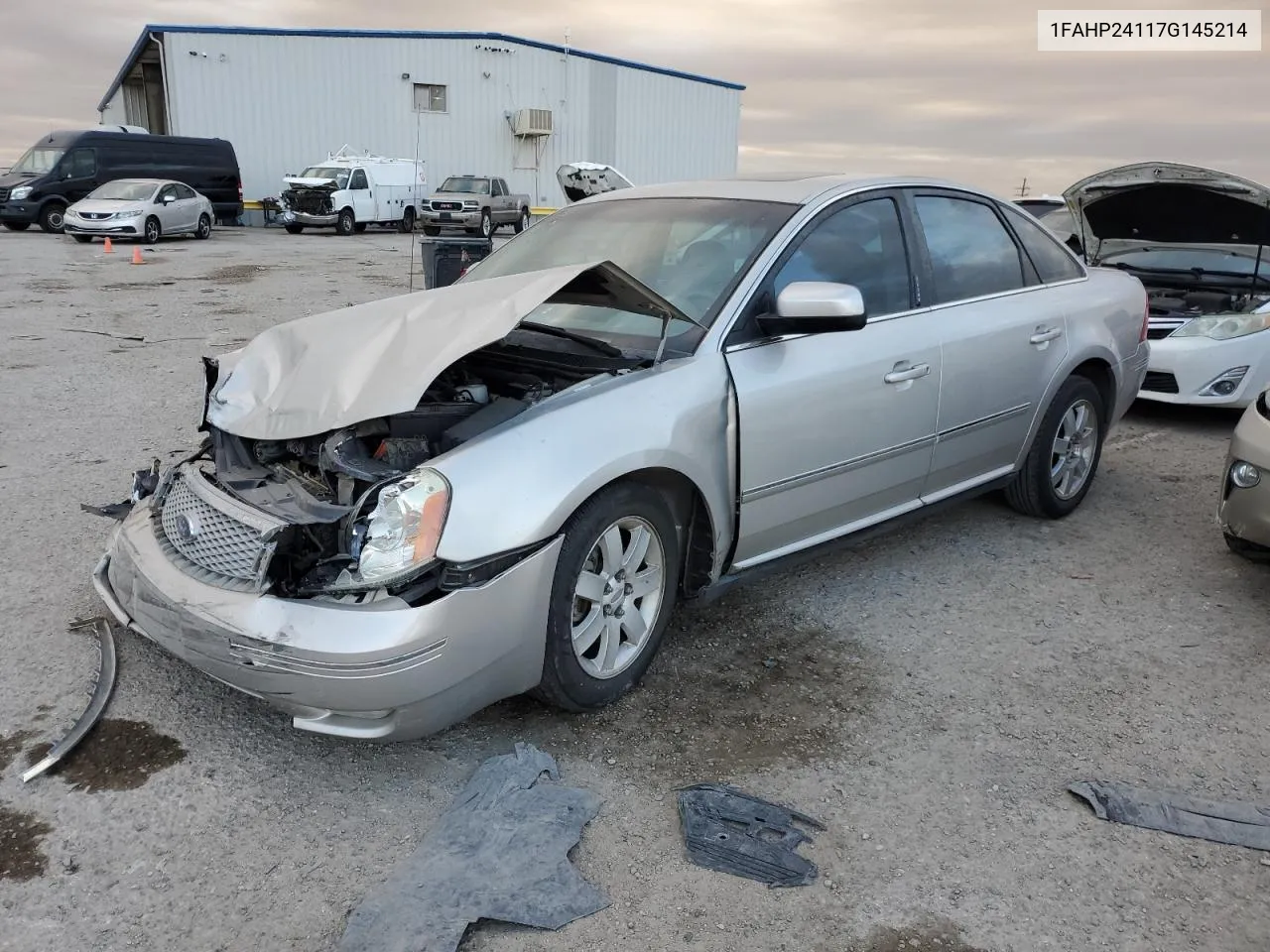 2007 Ford Five Hundred Sel VIN: 1FAHP24117G145214 Lot: 76543824