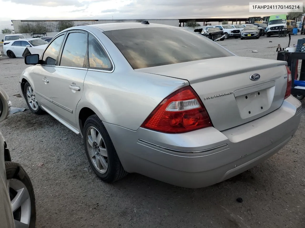 2007 Ford Five Hundred Sel VIN: 1FAHP24117G145214 Lot: 76543824