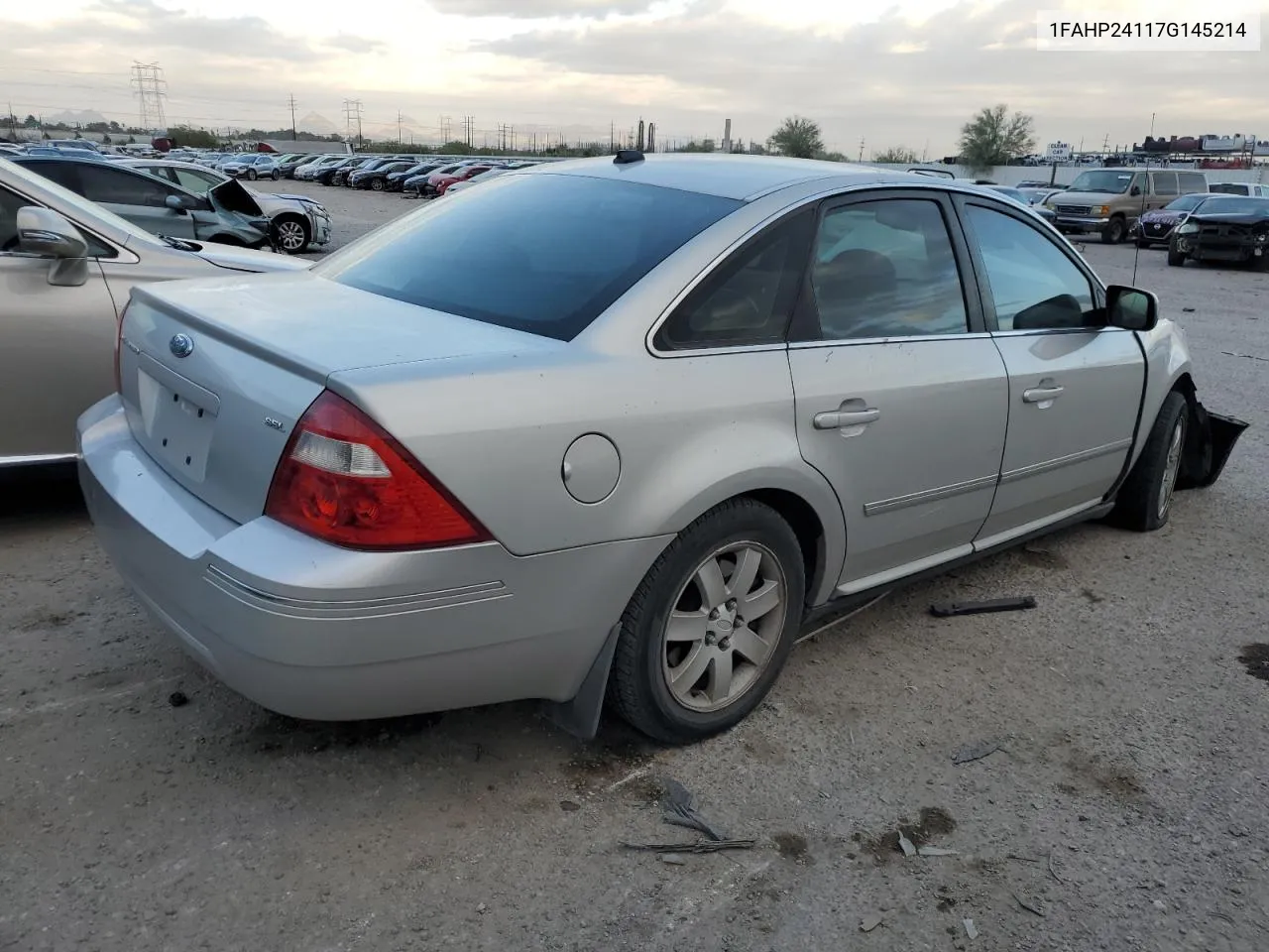 2007 Ford Five Hundred Sel VIN: 1FAHP24117G145214 Lot: 76543824