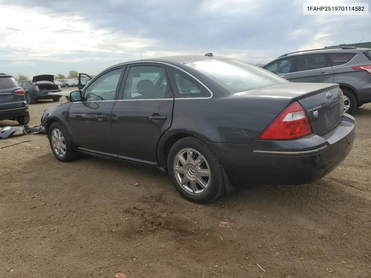 2007 Ford Five Hundred Limited VIN: 1FAHP25197G114582 Lot: 76550564