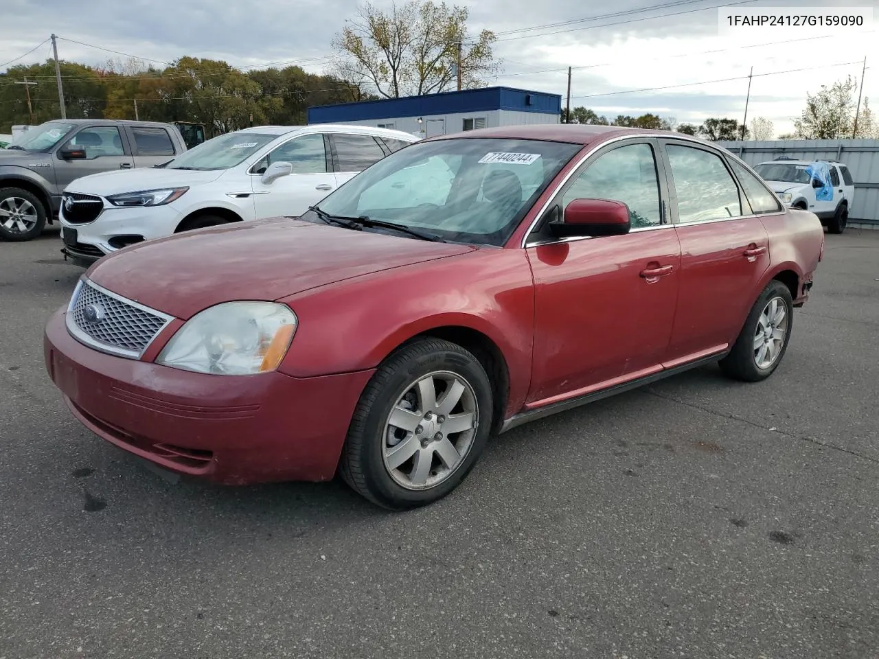 2007 Ford Five Hundred Sel VIN: 1FAHP24127G159090 Lot: 77440244