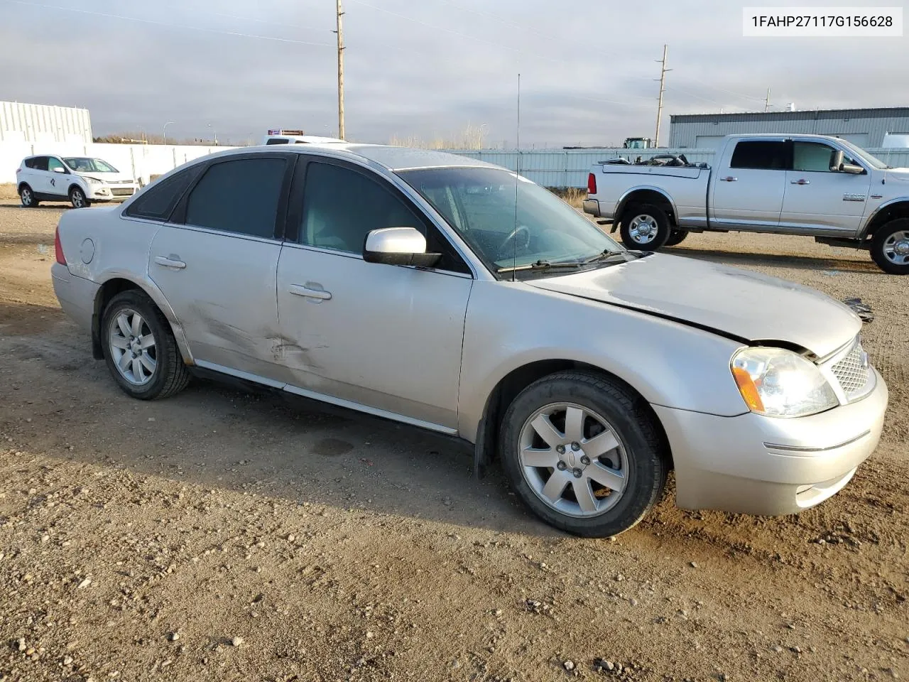 2007 Ford Five Hundred Sel VIN: 1FAHP27117G156628 Lot: 79495804