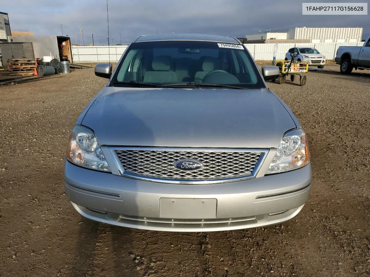 2007 Ford Five Hundred Sel VIN: 1FAHP27117G156628 Lot: 79495804