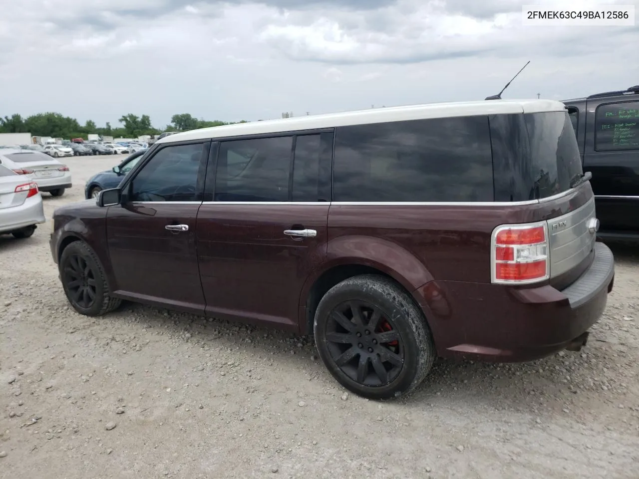 2009 Ford Flex Limited VIN: 2FMEK63C49BA12586 Lot: 57048574