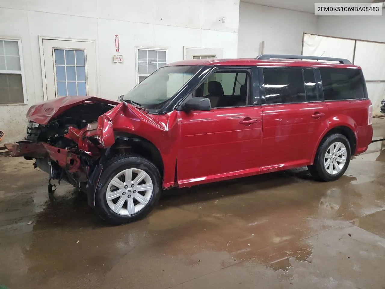 2009 Ford Flex Se VIN: 2FMDK51C69BA08483 Lot: 68423564