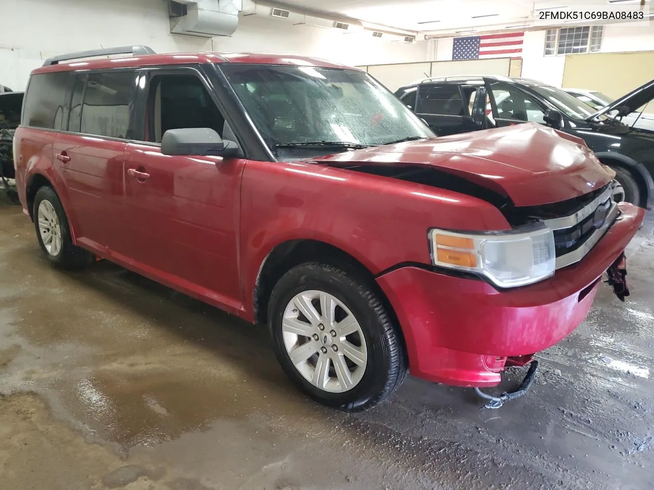 2009 Ford Flex Se VIN: 2FMDK51C69BA08483 Lot: 68423564