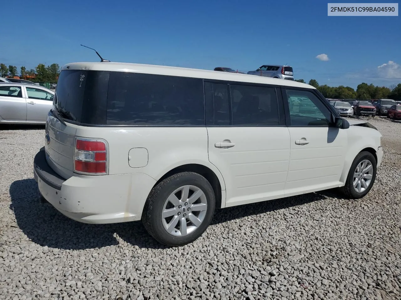 2009 Ford Flex Se VIN: 2FMDK51C99BA04590 Lot: 71002084