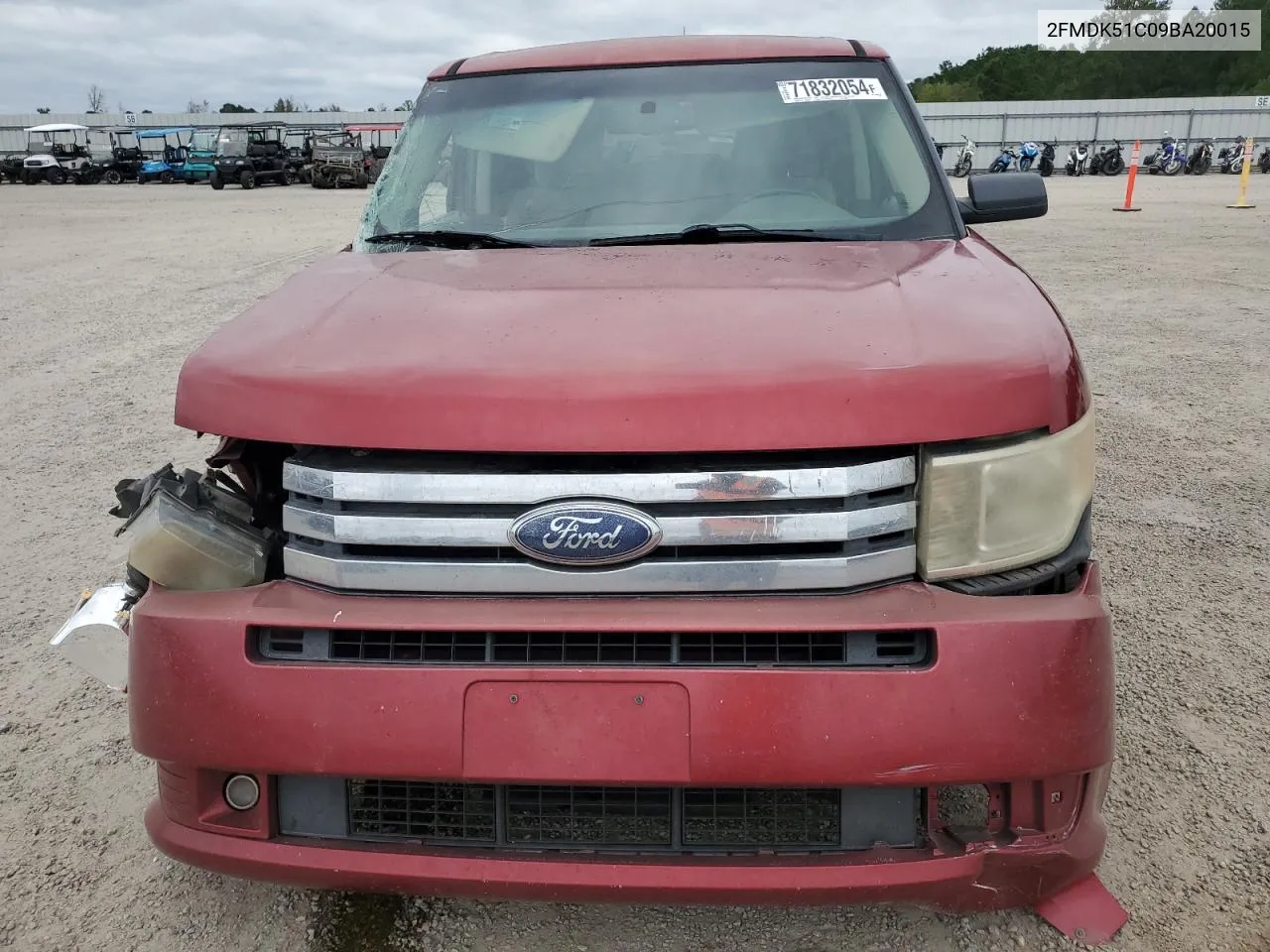 2009 Ford Flex Se VIN: 2FMDK51C09BA20015 Lot: 71832054