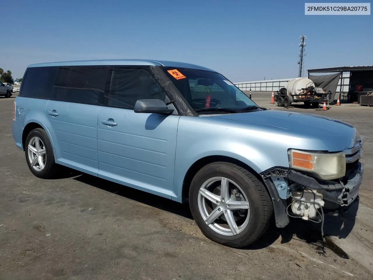 2009 Ford Flex Se VIN: 2FMDK51C29BA20775 Lot: 71979714