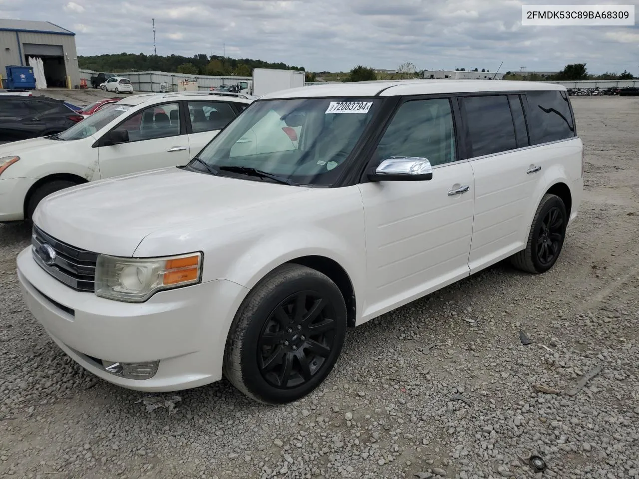 2009 Ford Flex Limited VIN: 2FMDK53C89BA68309 Lot: 72083794