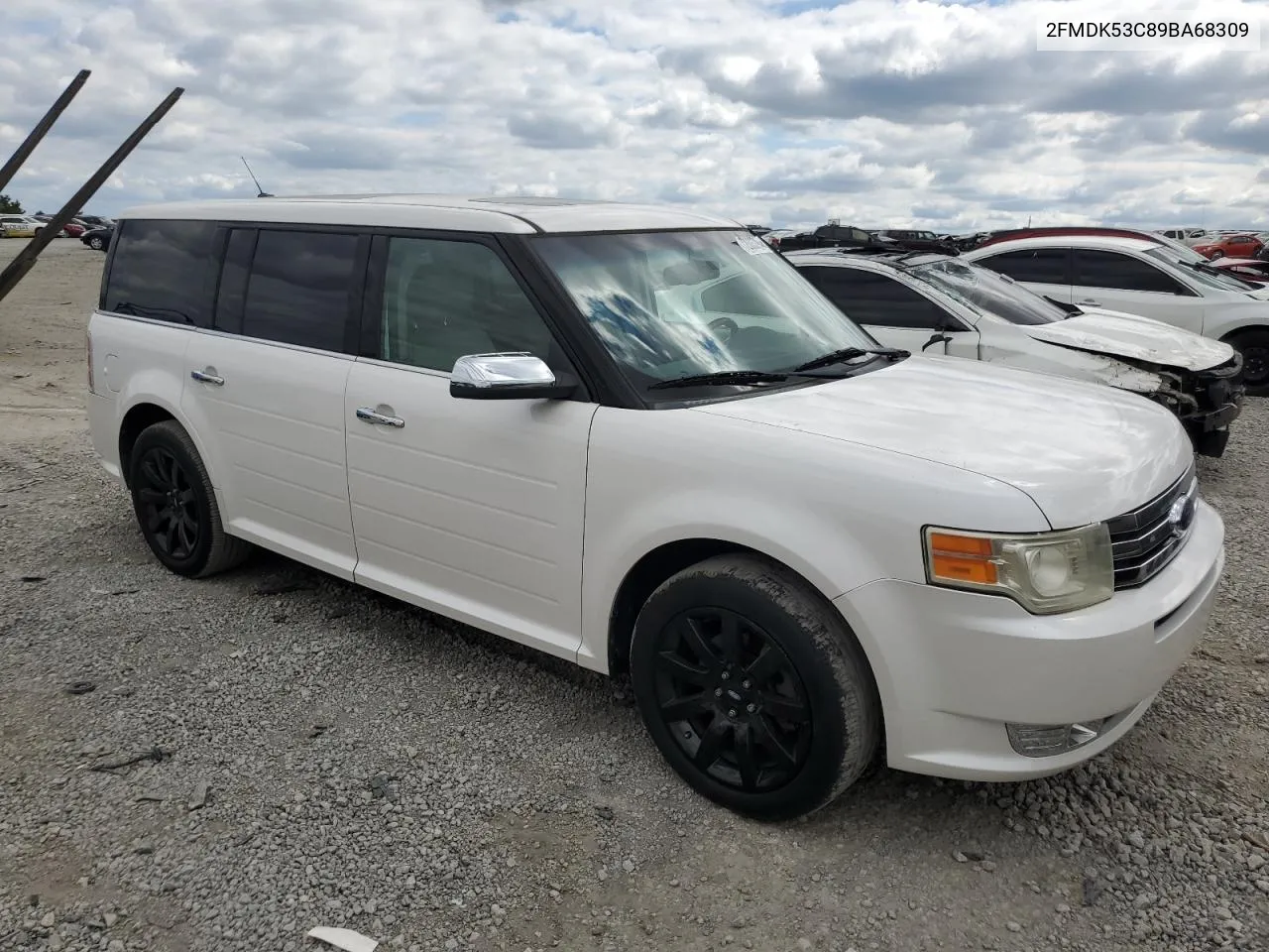 2009 Ford Flex Limited VIN: 2FMDK53C89BA68309 Lot: 72083794