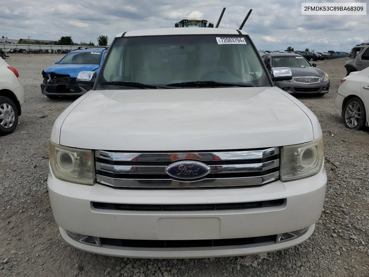 2009 Ford Flex Limited VIN: 2FMDK53C89BA68309 Lot: 72083794