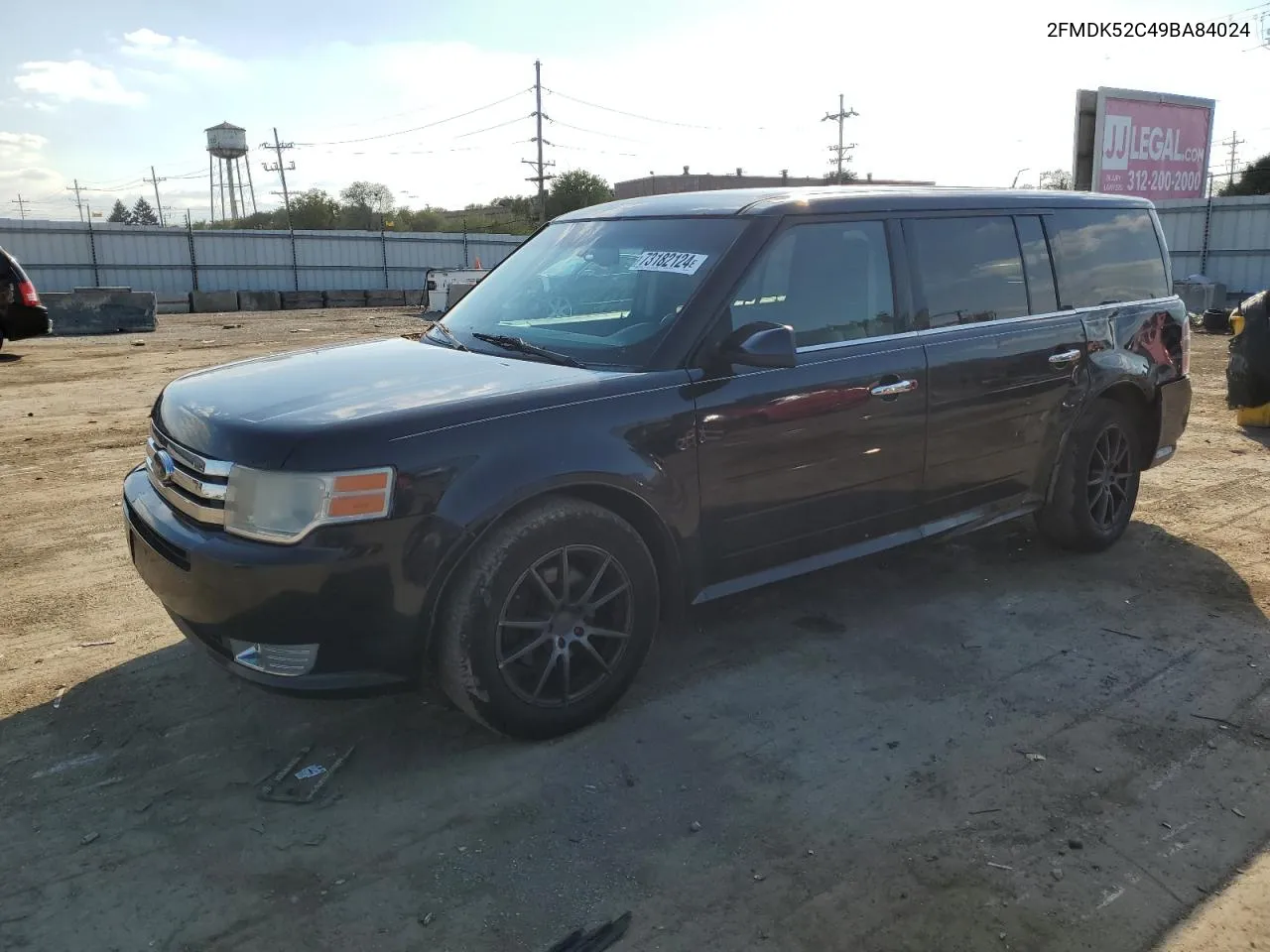 2009 Ford Flex Sel VIN: 2FMDK52C49BA84024 Lot: 73182124