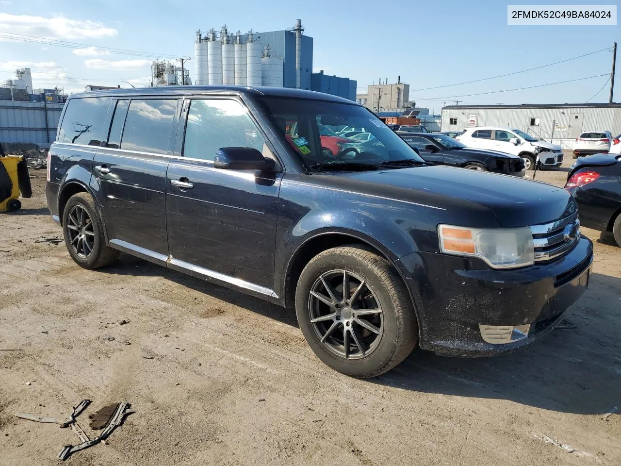 2009 Ford Flex Sel VIN: 2FMDK52C49BA84024 Lot: 73182124