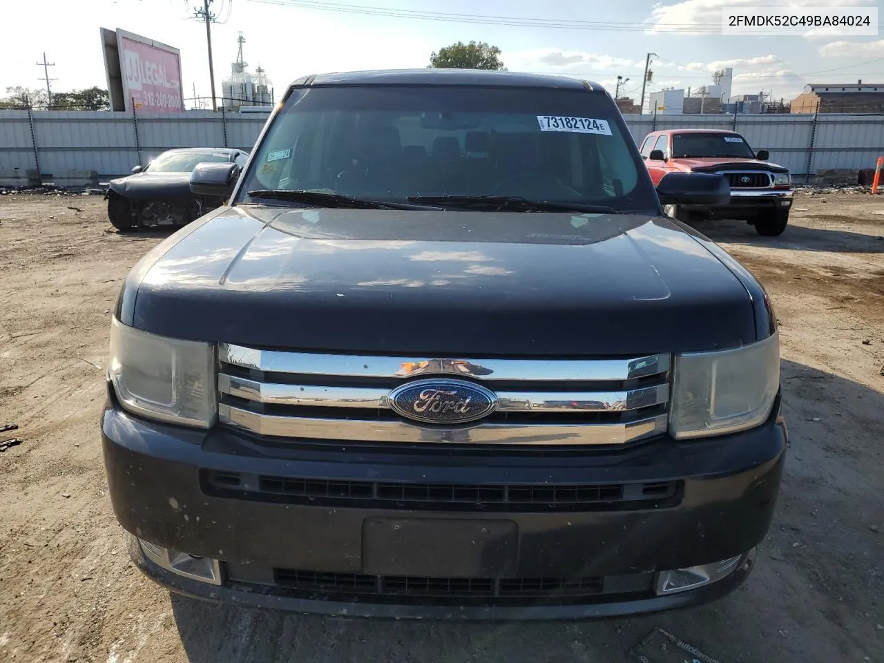 2009 Ford Flex Sel VIN: 2FMDK52C49BA84024 Lot: 73182124