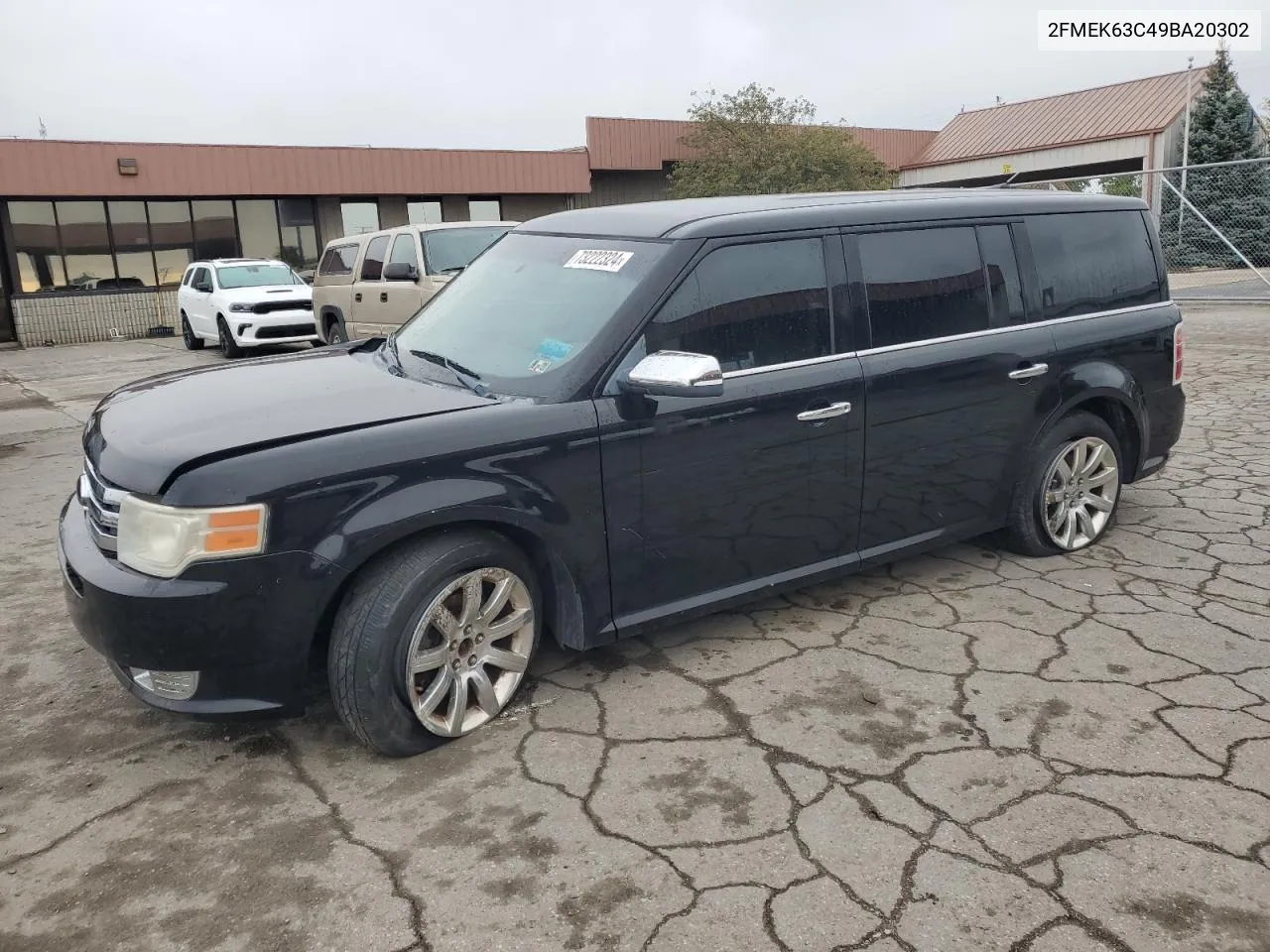 2009 Ford Flex Limited VIN: 2FMEK63C49BA20302 Lot: 73222324