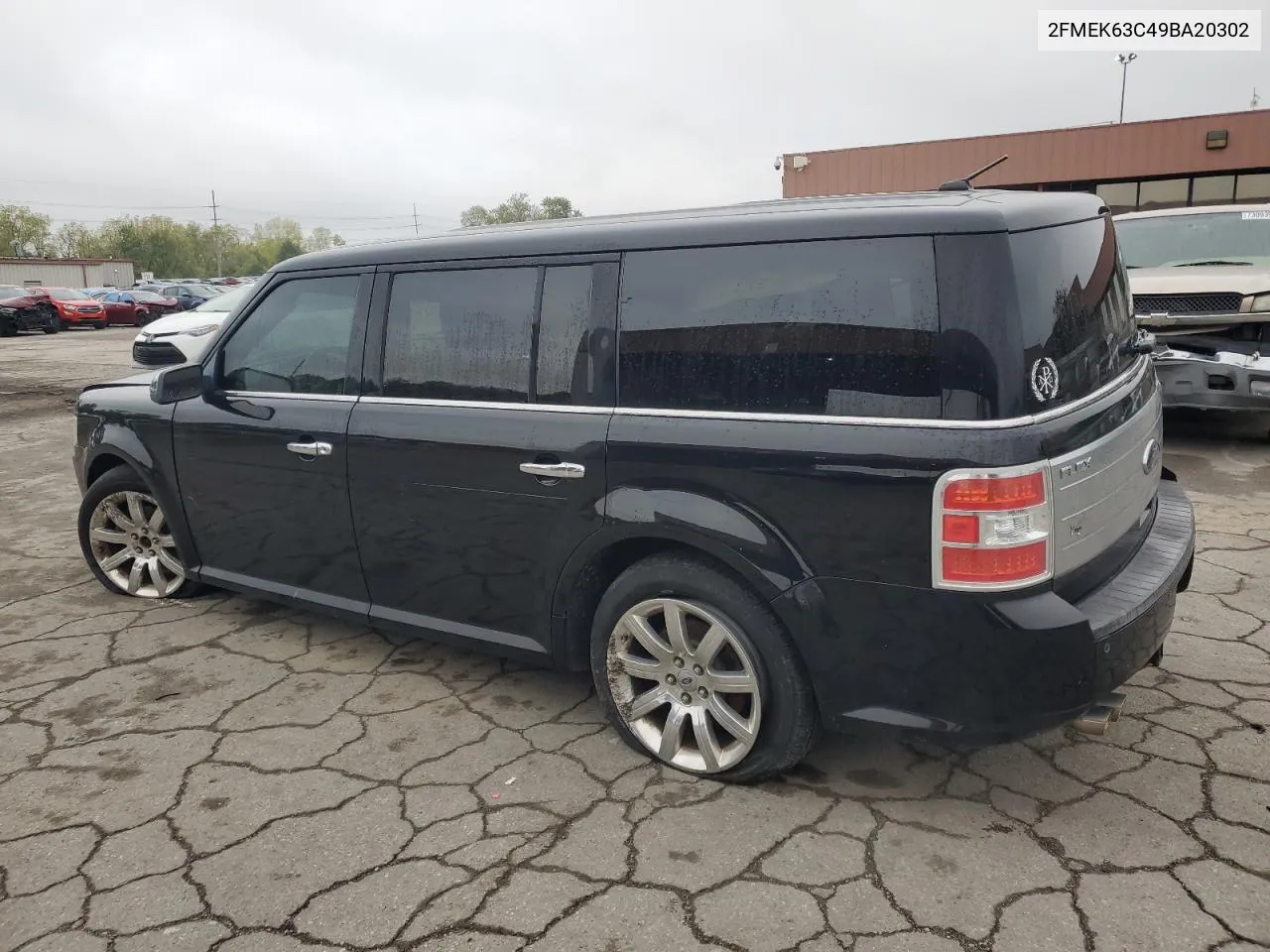 2009 Ford Flex Limited VIN: 2FMEK63C49BA20302 Lot: 73222324