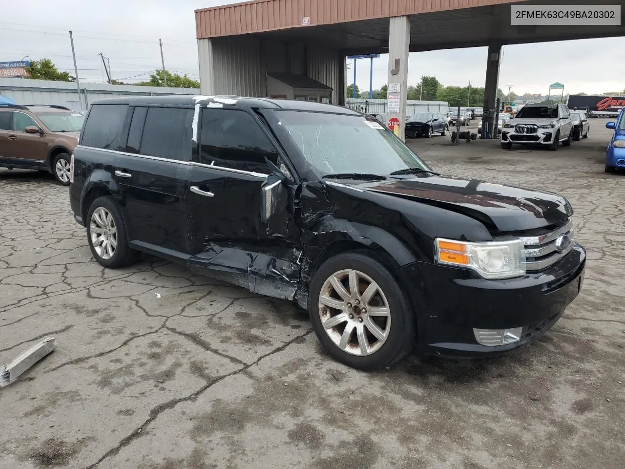 2009 Ford Flex Limited VIN: 2FMEK63C49BA20302 Lot: 73222324