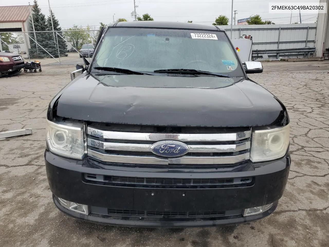 2009 Ford Flex Limited VIN: 2FMEK63C49BA20302 Lot: 73222324