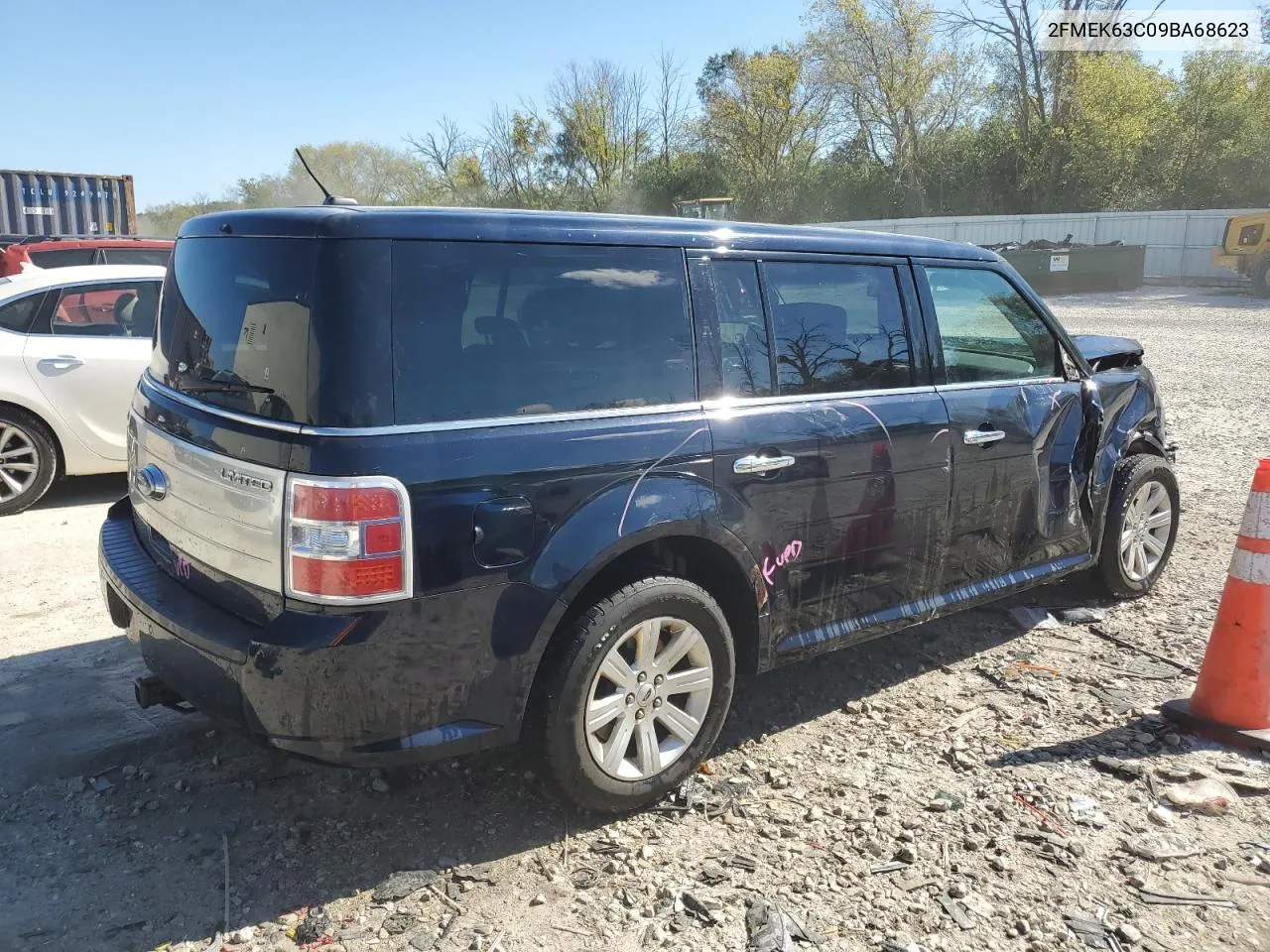 2009 Ford Flex Limited VIN: 2FMEK63C09BA68623 Lot: 73423654