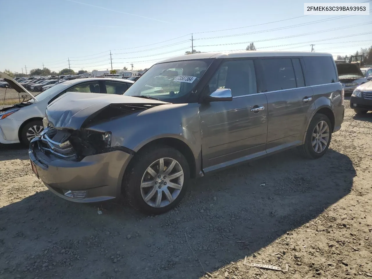 2009 Ford Flex Limited VIN: 2FMEK63C39BA93953 Lot: 73587364