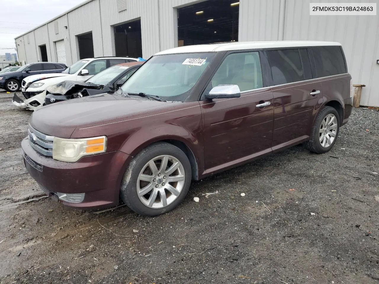 2009 Ford Flex Limited VIN: 2FMDK53C19BA24863 Lot: 74051744