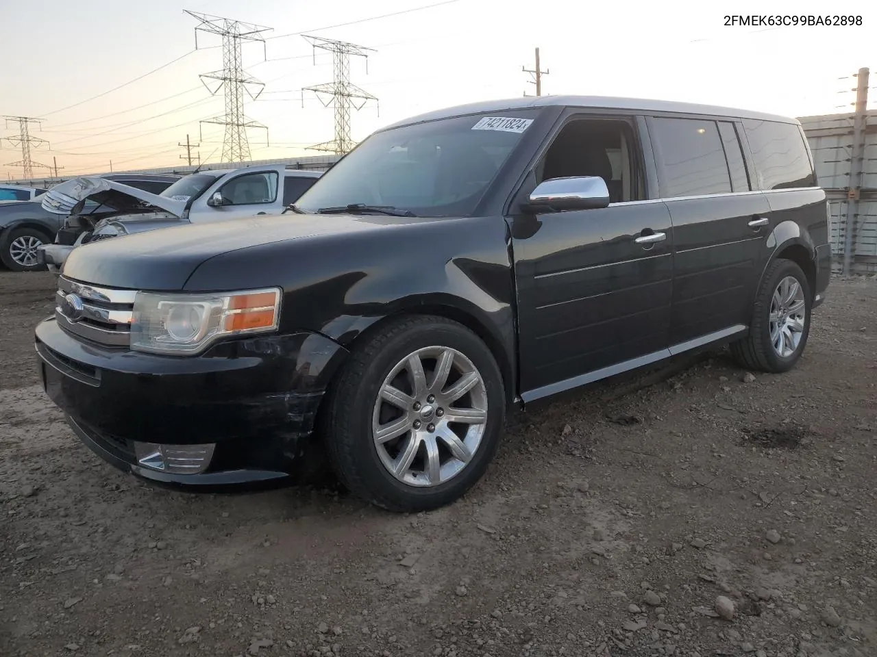 2009 Ford Flex Limited VIN: 2FMEK63C99BA62898 Lot: 74211824