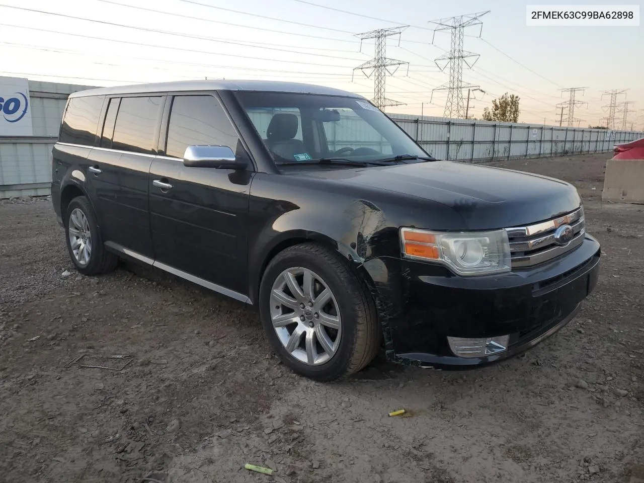 2009 Ford Flex Limited VIN: 2FMEK63C99BA62898 Lot: 74211824