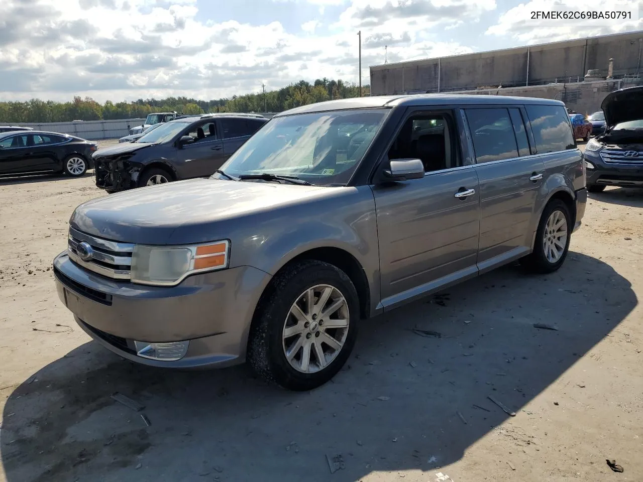 2009 Ford Flex Sel VIN: 2FMEK62C69BA50791 Lot: 74227684