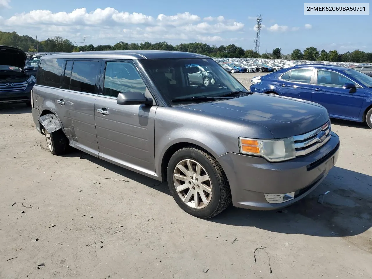 2009 Ford Flex Sel VIN: 2FMEK62C69BA50791 Lot: 74227684