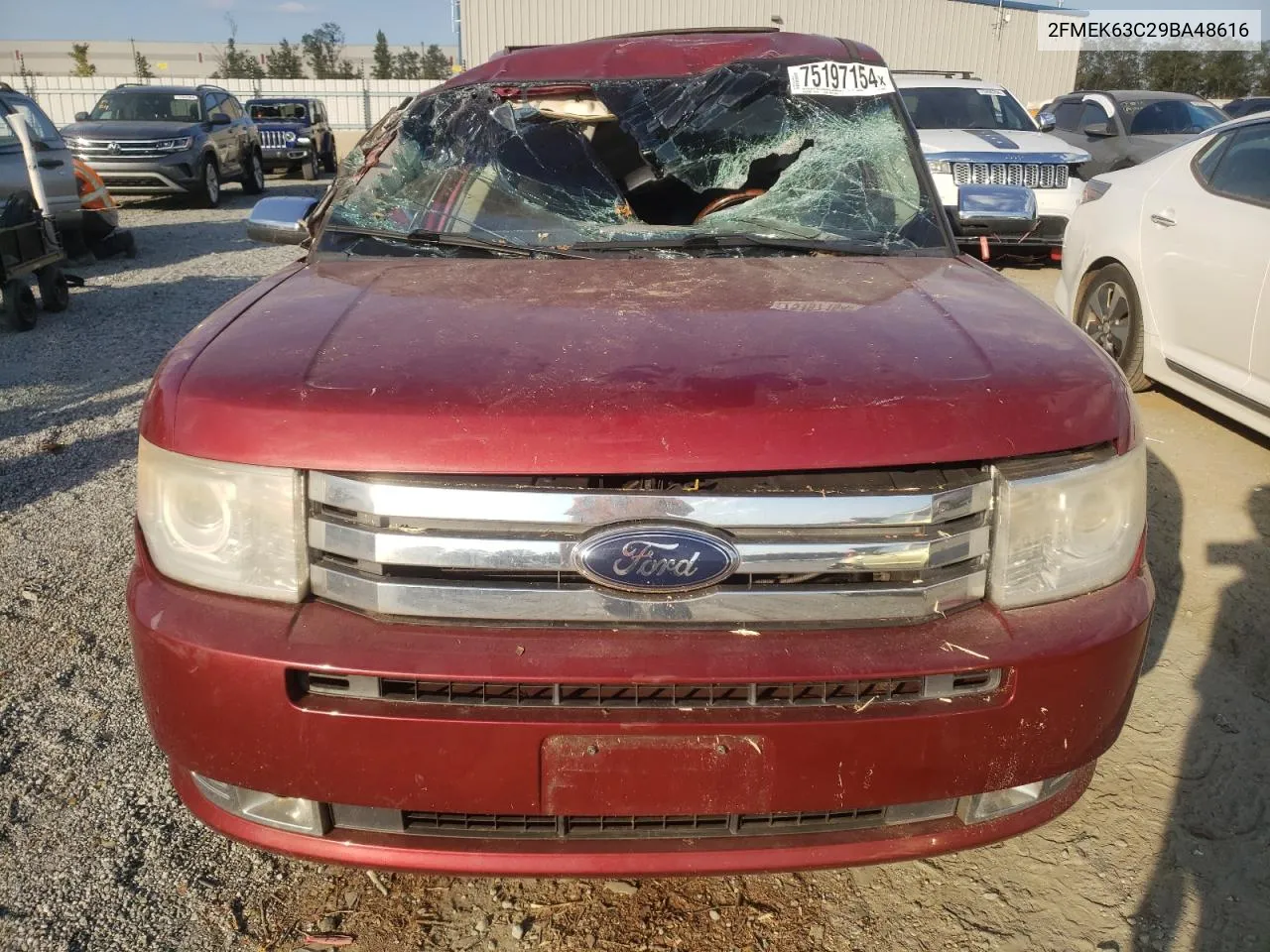 2009 Ford Flex Limited VIN: 2FMEK63C29BA48616 Lot: 75197154