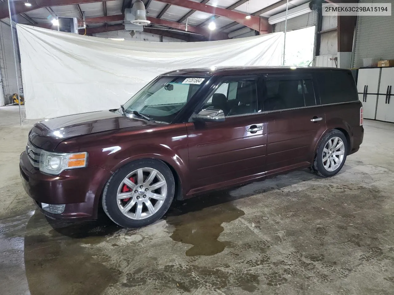 2009 Ford Flex Limited VIN: 2FMEK63C29BA15194 Lot: 75743154